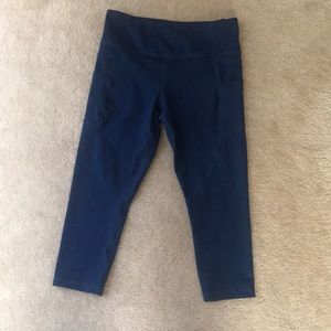 Zyia Navy Blue Capri